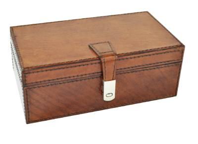 Leather Document Box