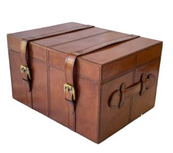 Leather Storage Boxes