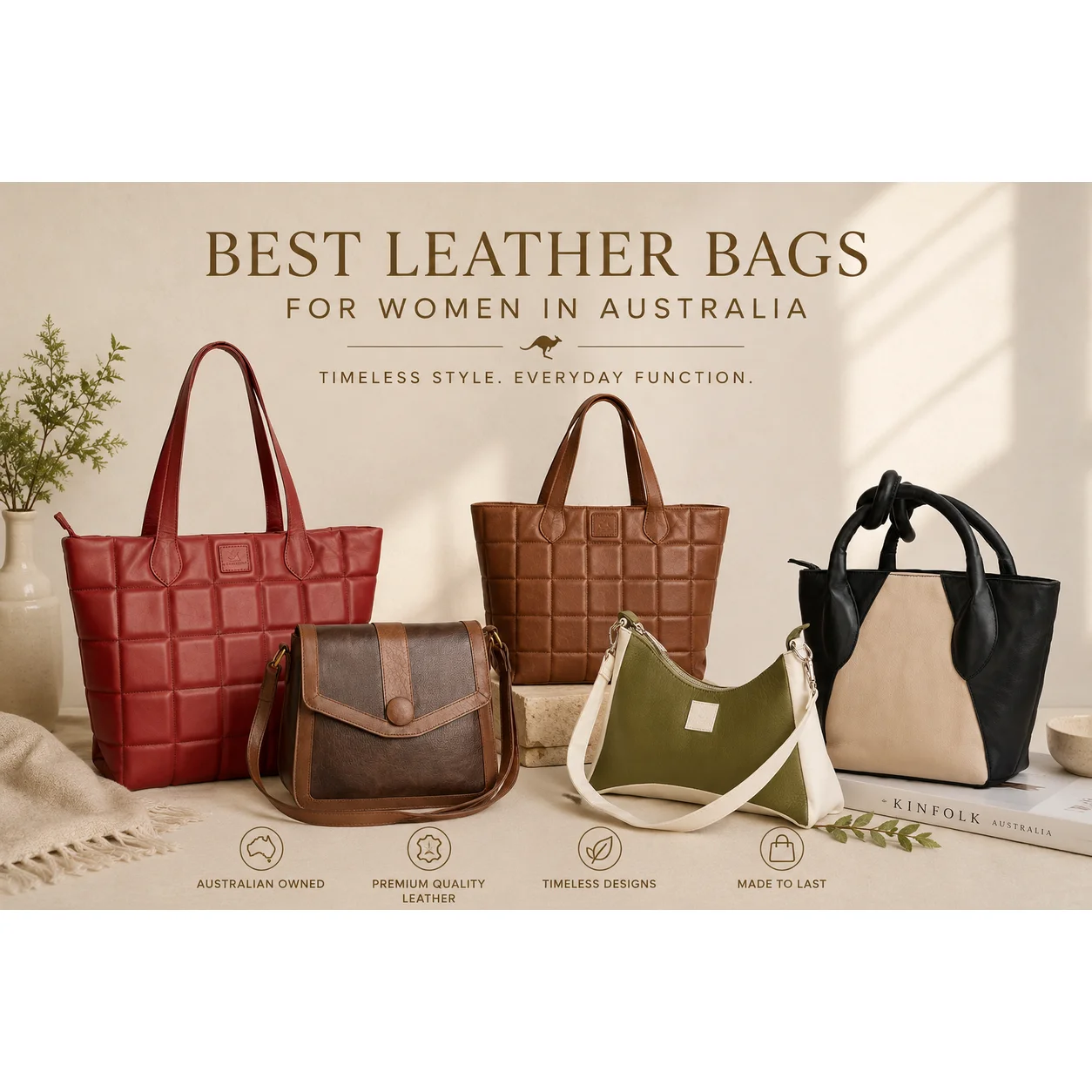 Best Leather Bags for Women in Australia