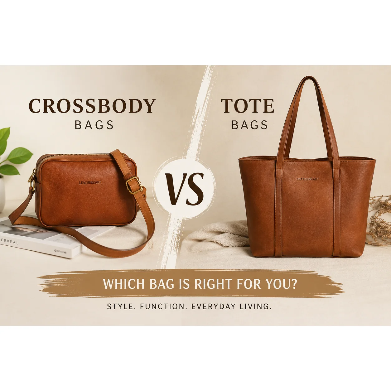 Leather Crossbody vs. Tote: Which Style Suits You?