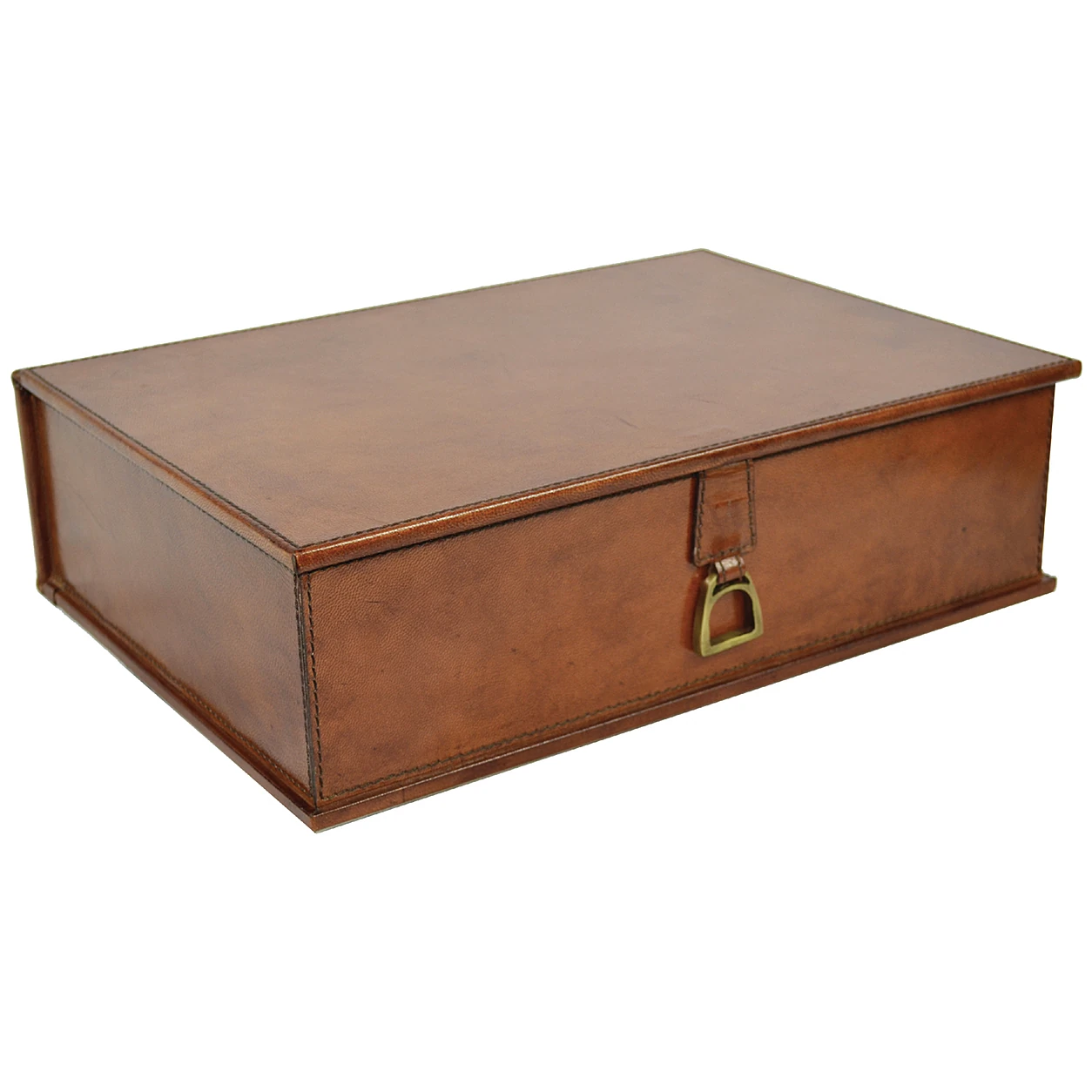 Leather Document Box